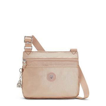 Kipling Emmylou Metallic Crossbodytassen Goud | NL 2106BE